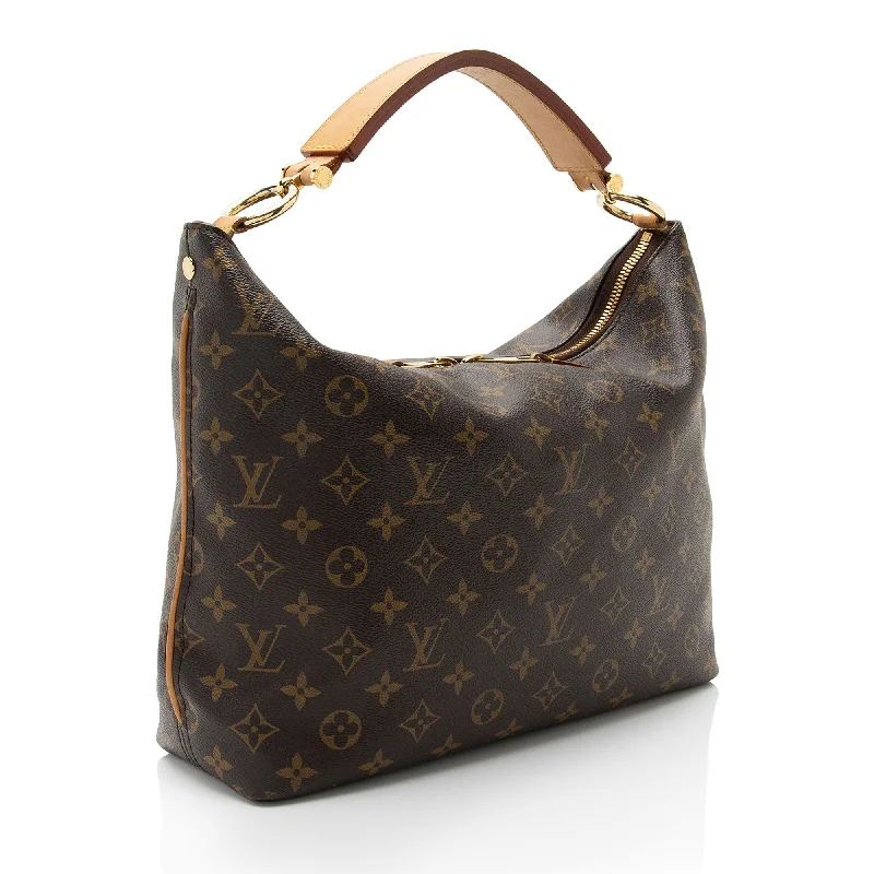 Louis Vuitton Monogram Canvas Sully PM Shoulder Bag (64sF0J)