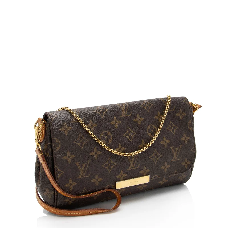 Louis Vuitton Monogram Canvas Favorite MM Shoulder Bag (vOz9V2)