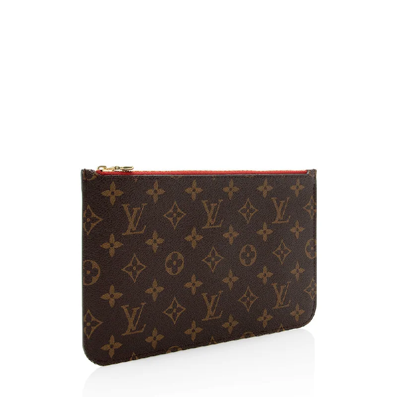 Louis Vuitton Monogram Canvas Neverfull MM Pochette (19211)