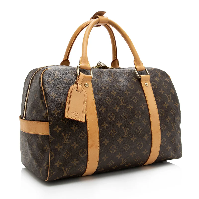 Louis Vuitton Monogram Canvas Carryall Weekender (18090)