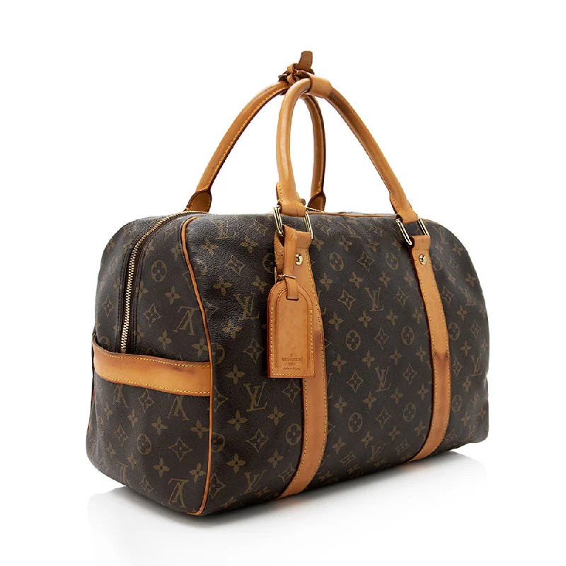 Louis Vuitton Monogram Canvas Carryall Weekender (18408)