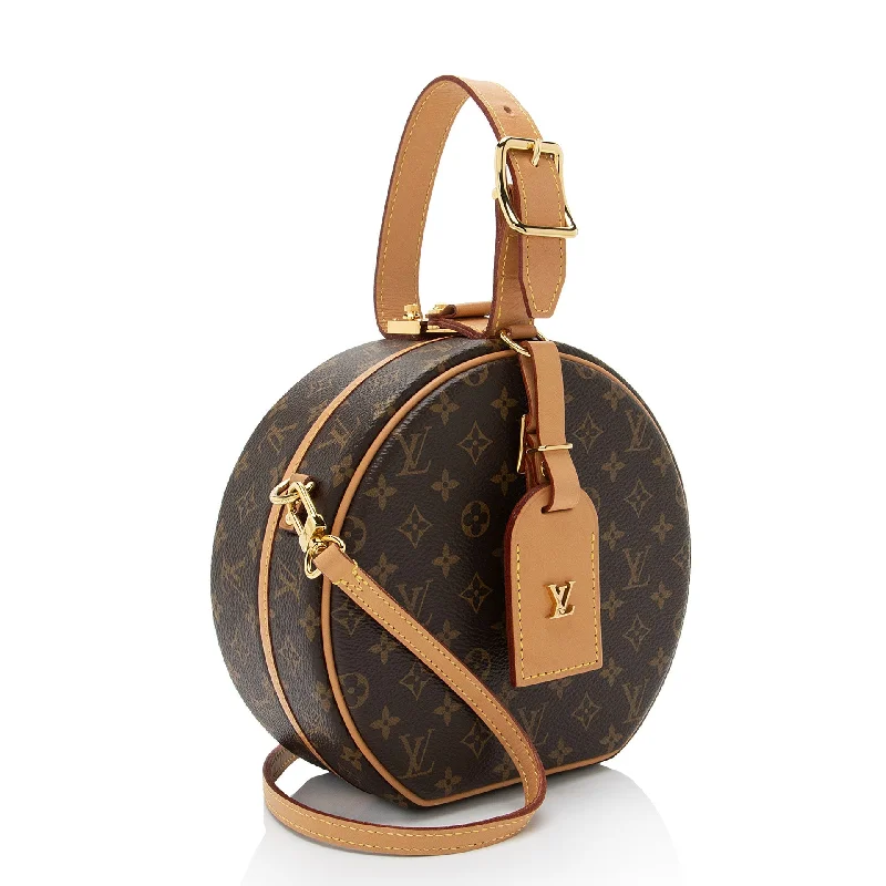 Louis Vuitton Monogram Canvas Petite Boite Chapeau Shoulder Bag (Qi9xYG)