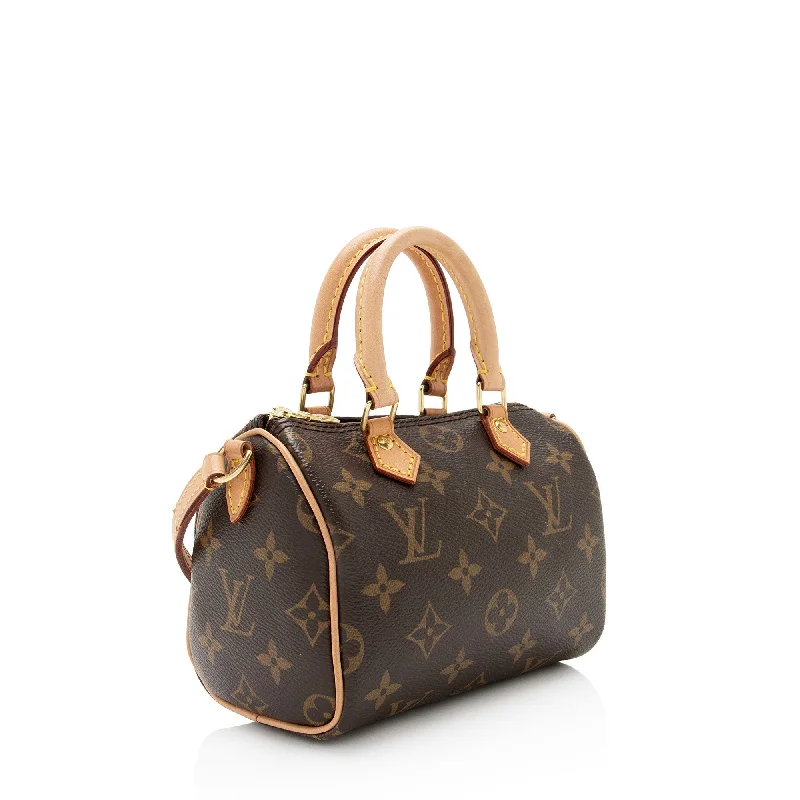 Louis Vuitton Monogram Canvas Nano Speedy Satchel (gUjSco)