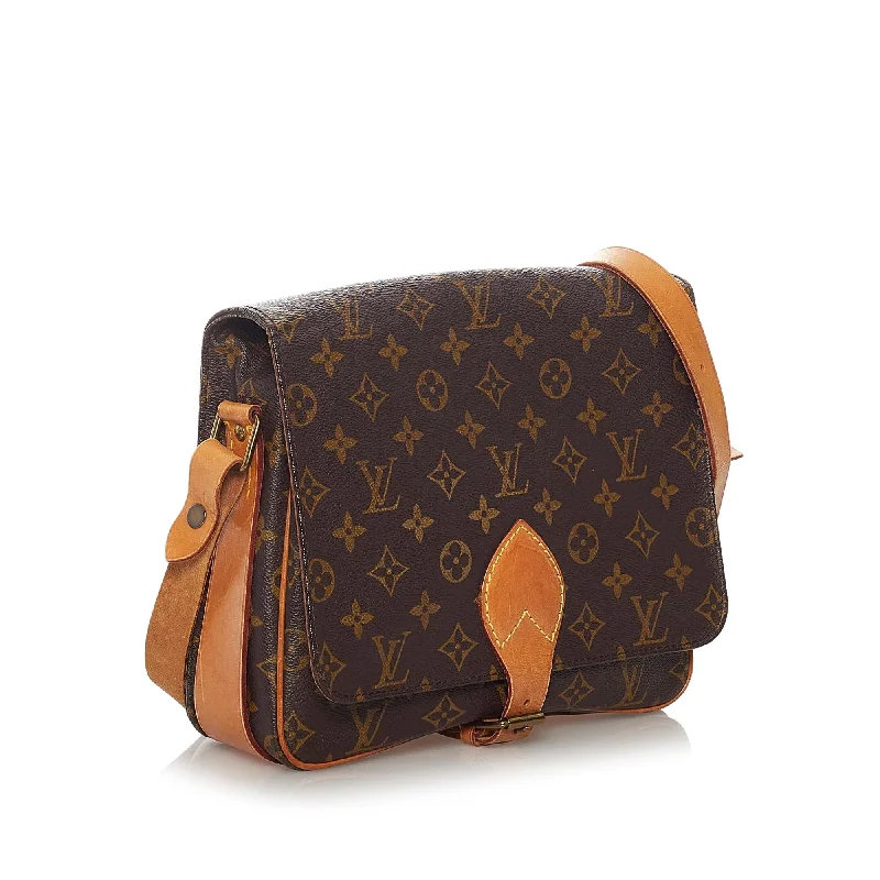 Louis Vuitton Monogram Cartouchiere MM (28345)