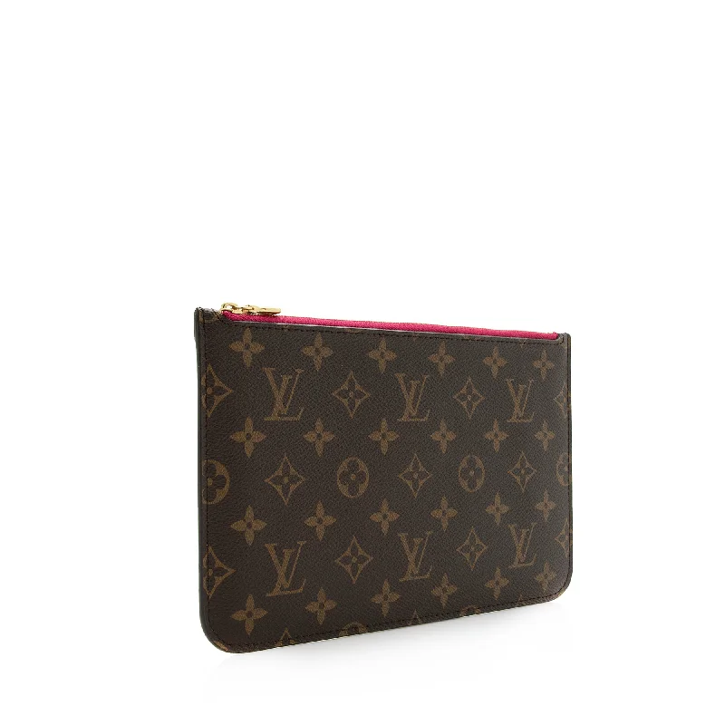 Louis Vuitton Monogram Canvas Neverfull GM Pochette (22833)