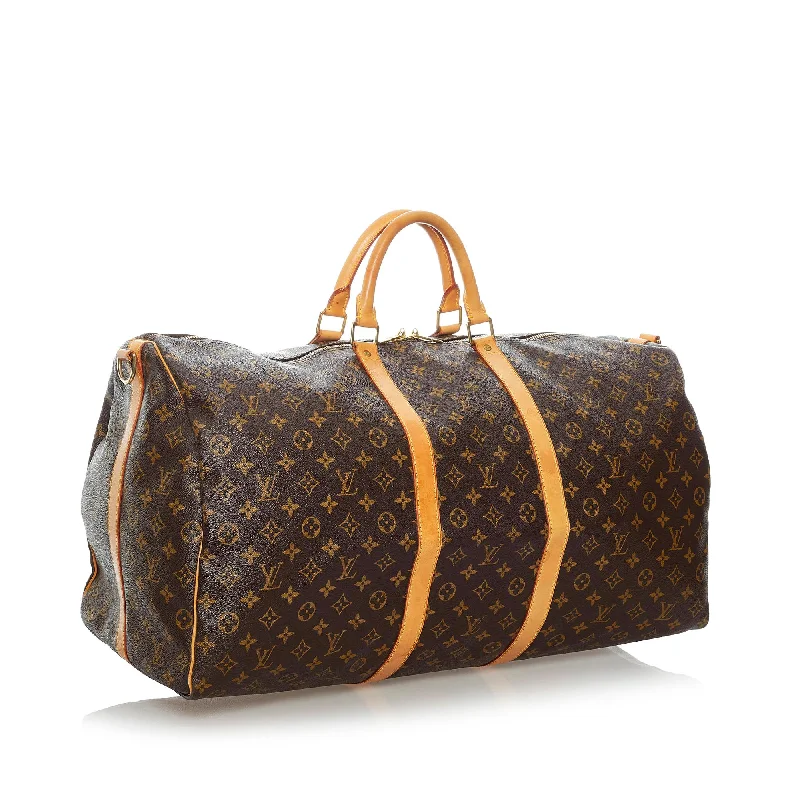 Louis Vuitton Monogram Keepall Bandouliere 60 (30493)