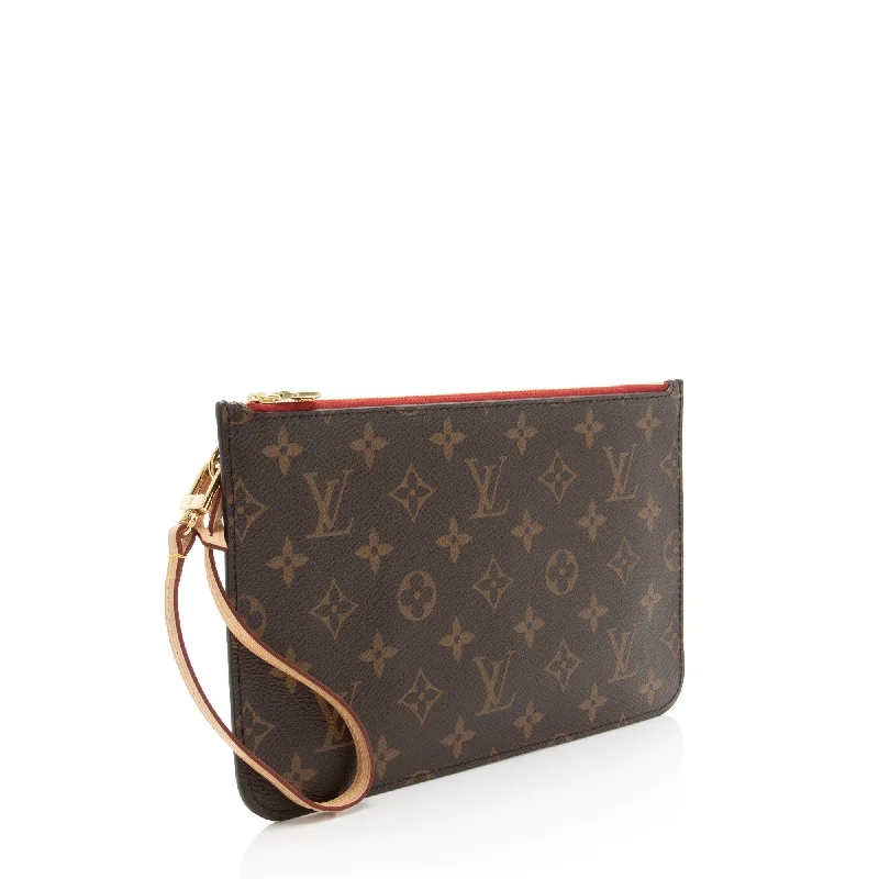 Louis Vuitton Monogram Canvas Neverfull MM Pochette (5tZwTC)