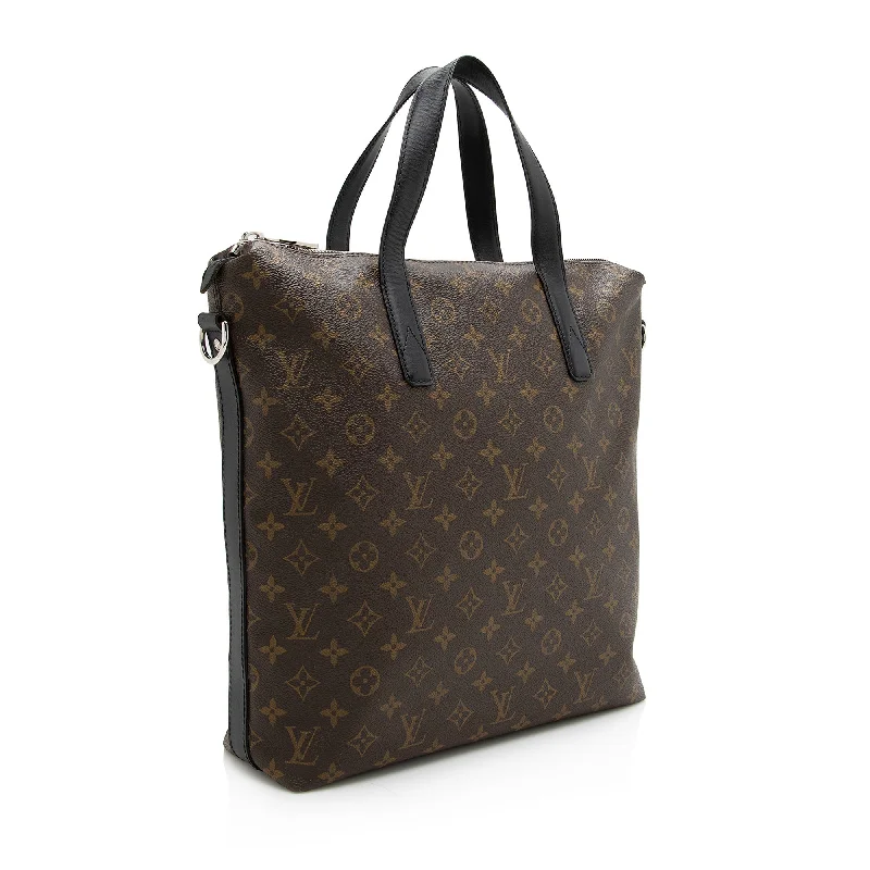 Louis Vuitton Monogram Canvas Macassar Kitan Tote (22793)