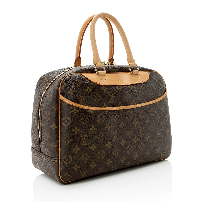 Louis Vuitton Monogram Canvas Deauville Satchel (22411)