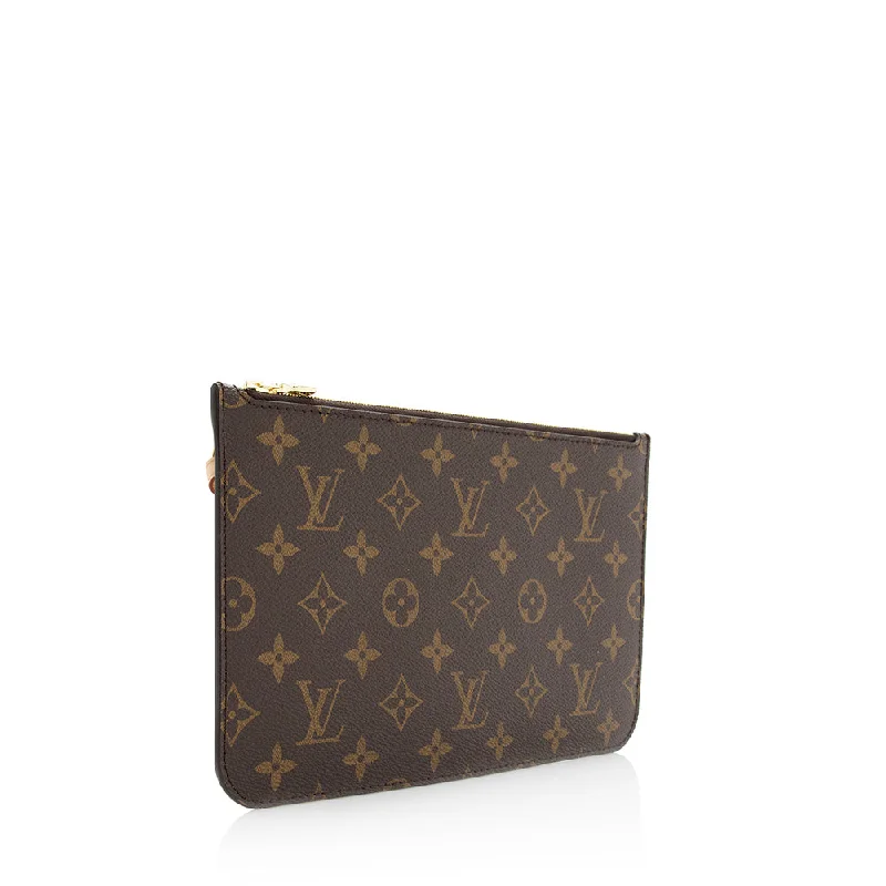 Louis Vuitton Monogram Canvas Neverfull GM Pochette (20619)