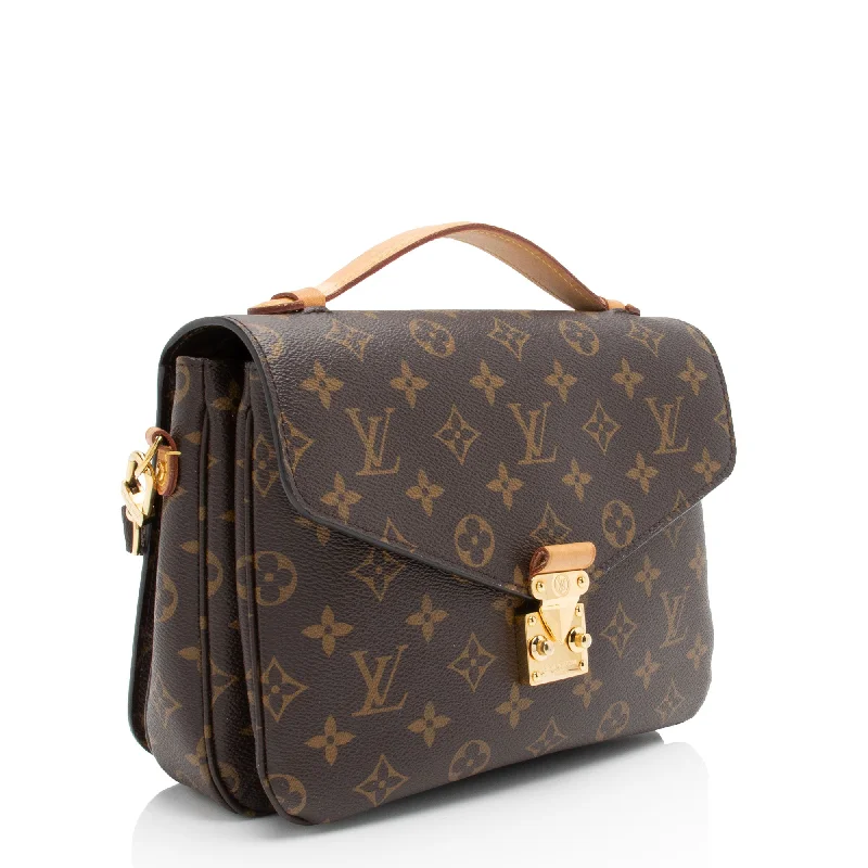 Louis Vuitton Monogram Canvas Pochette Metis Shoulder Bag (PZZ842)