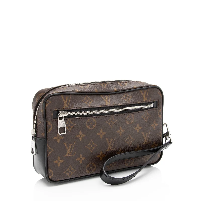 Louis Vuitton Monogram Canvas Macassar Clutch (ZYOQg7)