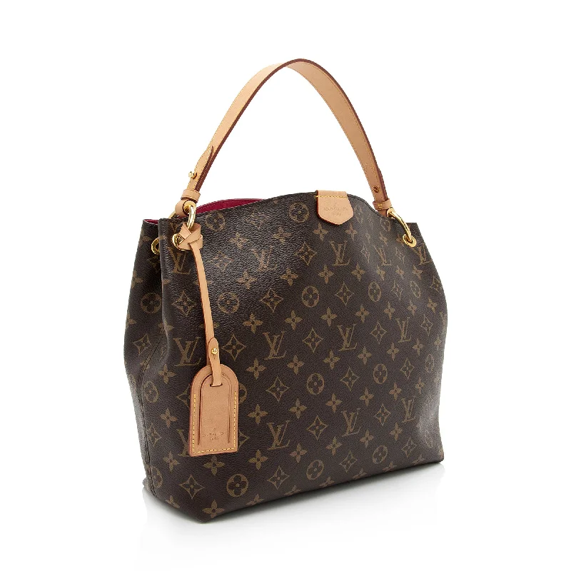 Louis Vuitton Monogram Canvas Graceful PM Hobo (OT6WIw)