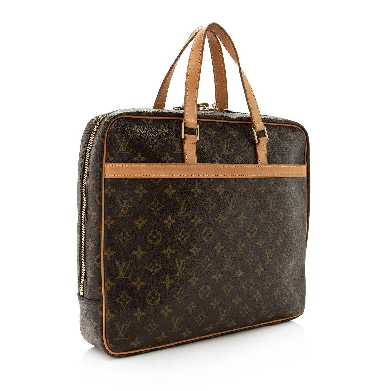 Louis Vuitton Monogram Canvas Porte Documents Pegase Soft Briefcase (22705)