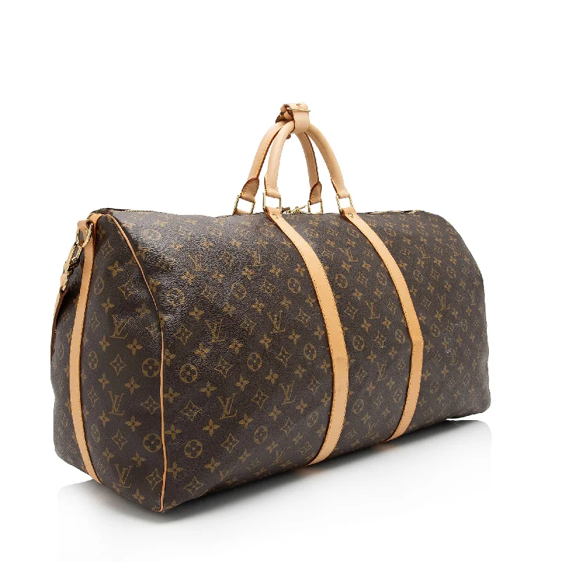 Louis Vuitton Monogram Canvas Keepall Bandouliere 60 Duffle Bag (4fYsK1)