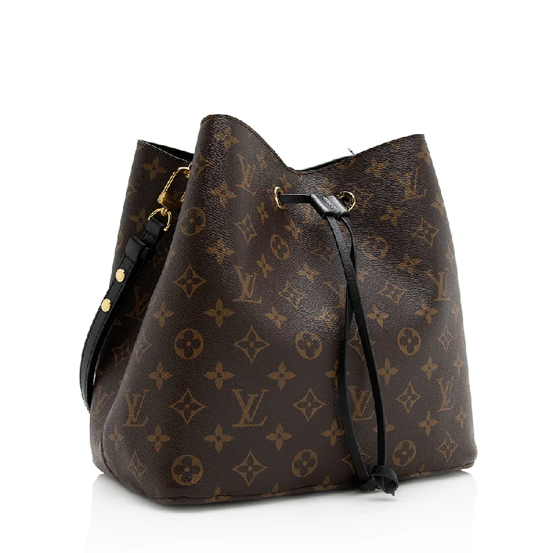 Louis Vuitton Monogram Canvas Neonoe Shoulder Bag (21312)