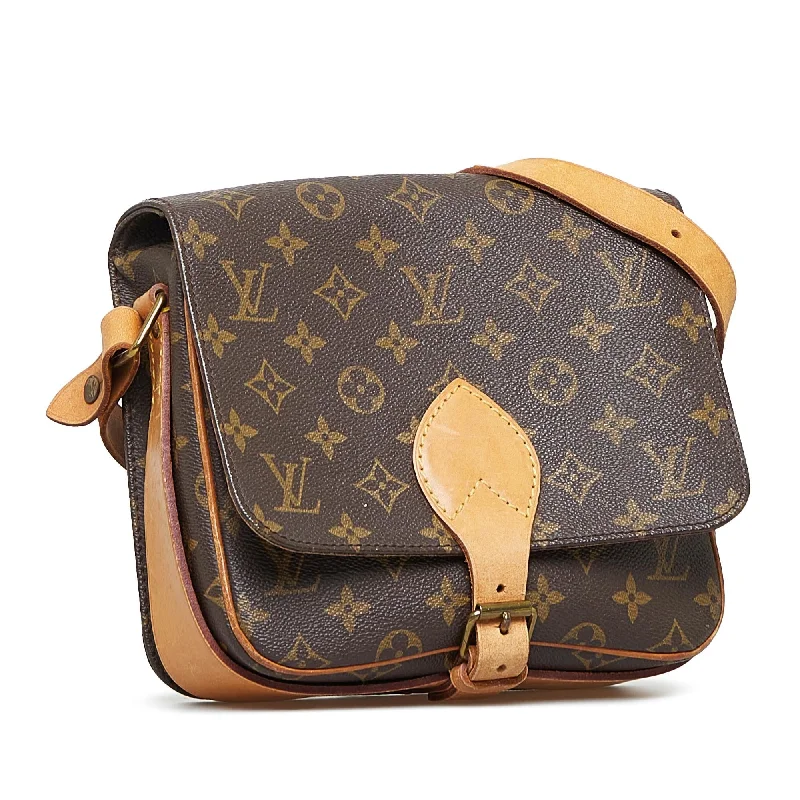 Louis Vuitton Monogram Cartouchiere MM (FC11Cb)