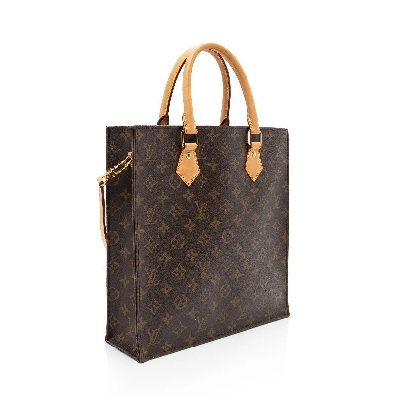 Louis Vuitton Monogram Canvas Sac Plat PM Tote (EF0Nmw)