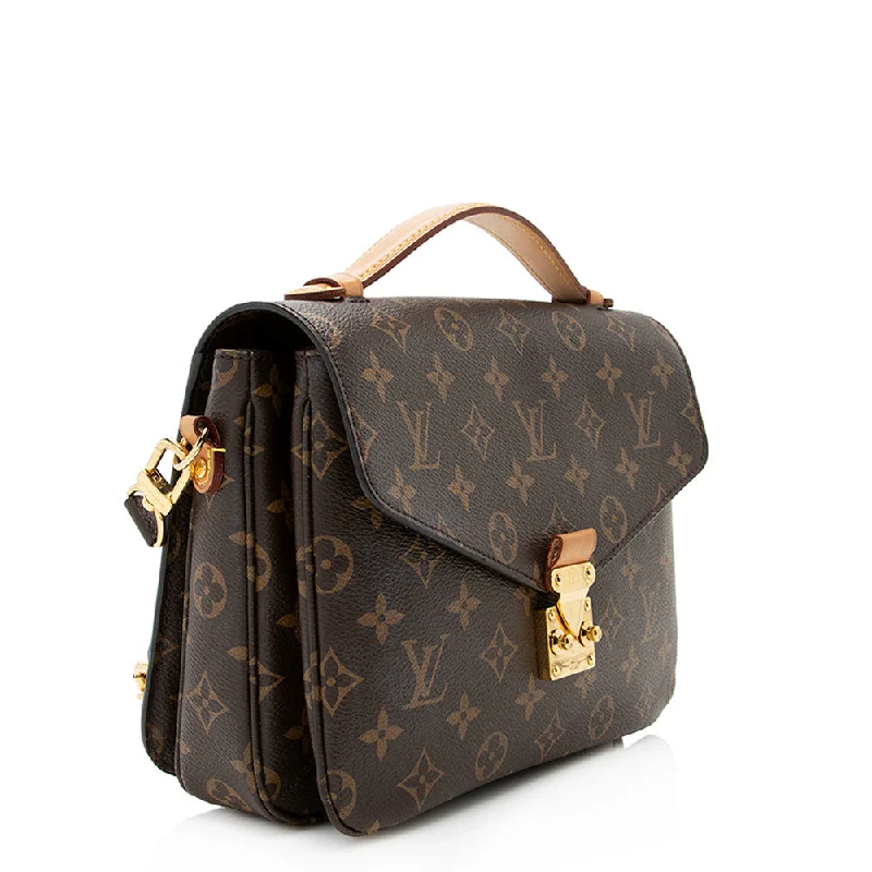 Louis Vuitton Monogram Canvas Pochette Metis Shoulder Bag (20129)