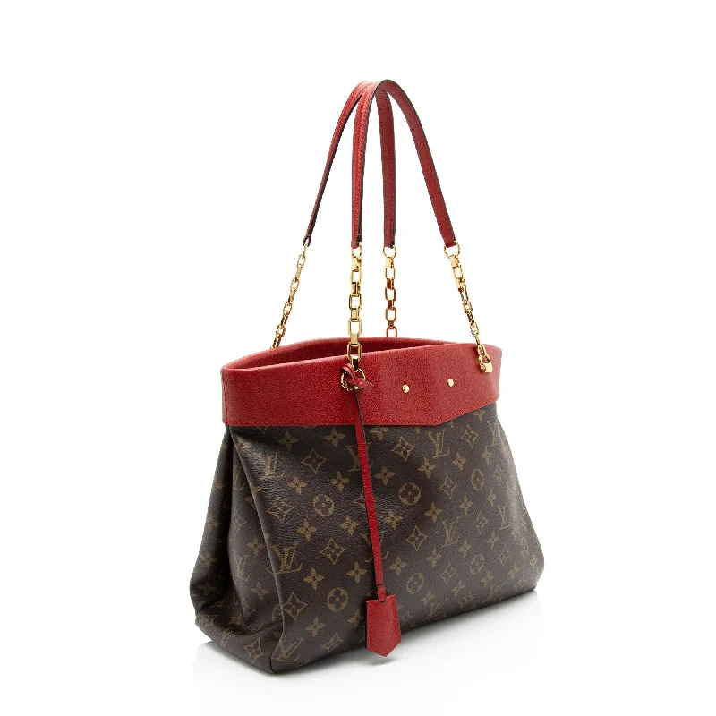 Louis Vuitton Monogram Canvas Pallas Shopper Tote (nvvYb0)