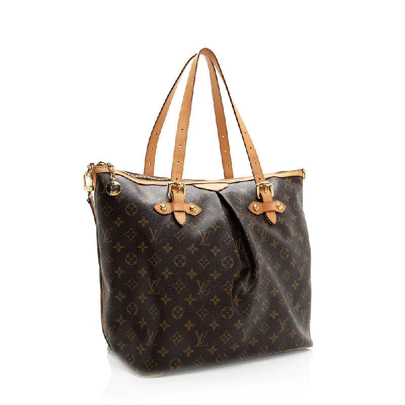 Louis Vuitton Monogram Canvas Palermo GM Tote (19649)