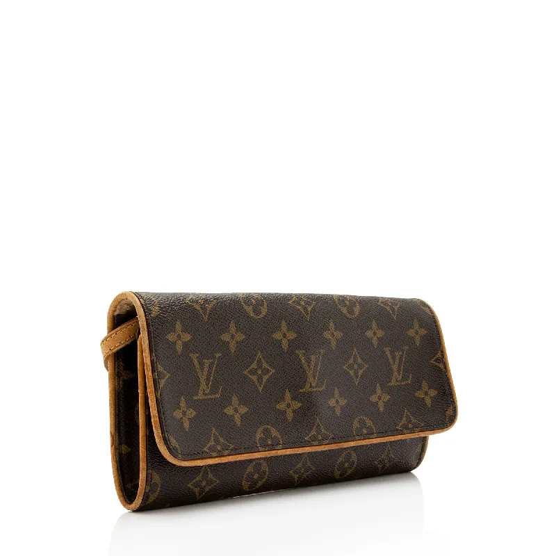 Louis Vuitton Monogram Canvas Pochette Twin GM Shoulder Bag (g7huHA)