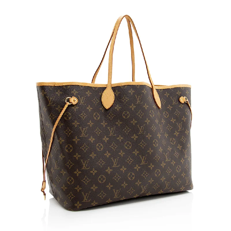 Louis Vuitton Monogram Canvas Neverfull GM Tote (19495)