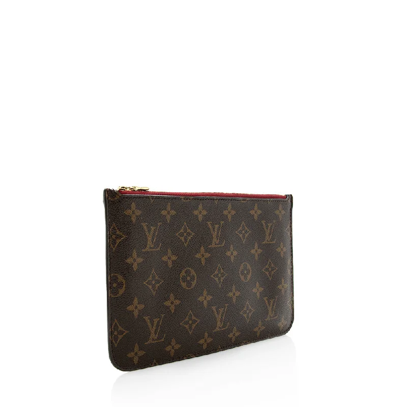 Louis Vuitton Monogram Canvas Neverfull MM Pochette (18667)