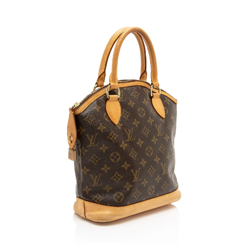 Louis Vuitton Monogram Canvas Lockit Satchel (obfKTW)