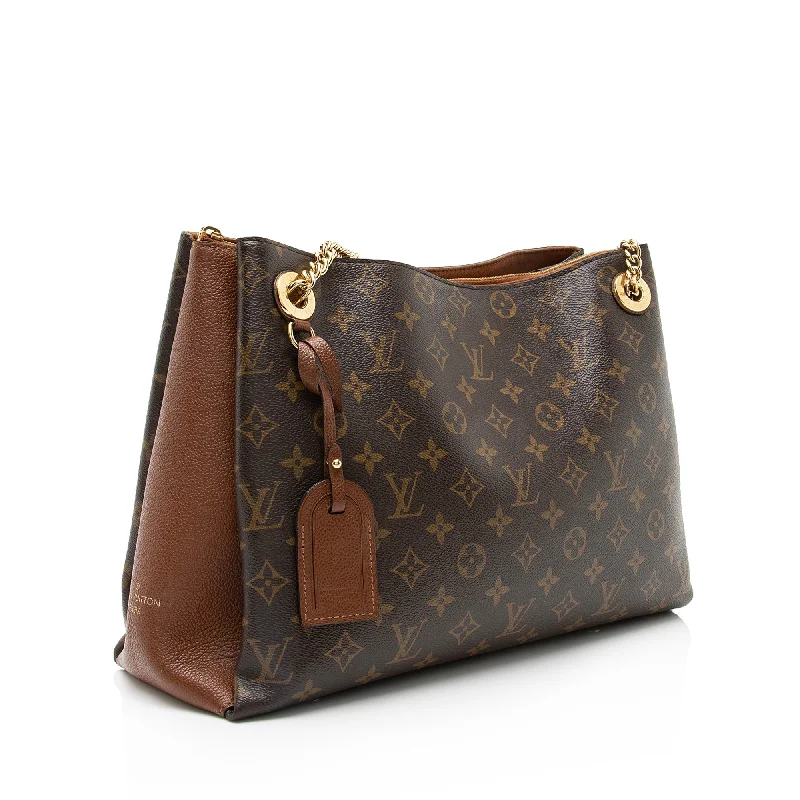 Louis Vuitton Monogram Canvas Surene MM Tote (23121)