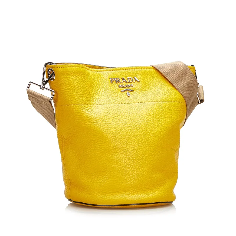 Prada Vitello Daino Bucket Bag 37582