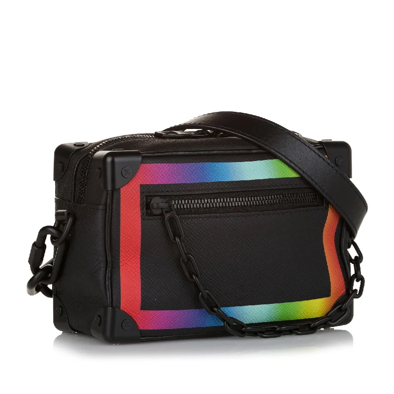 Louis Vuitton Taiga Rainbow Soft Trunk (35504)