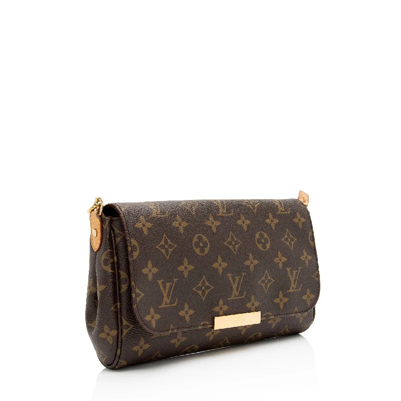 Louis Vuitton Monogram Canvas Favorite MM Shoulder Bag (4VRVaU)