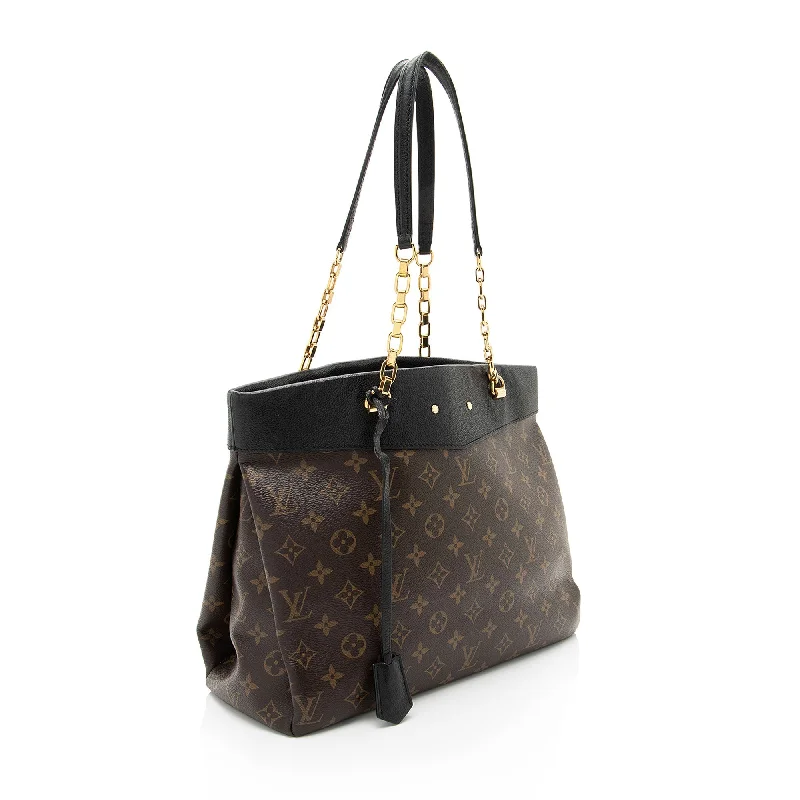 Louis Vuitton Monogram Canvas Pallas Shopper Tote (2KVLoO)