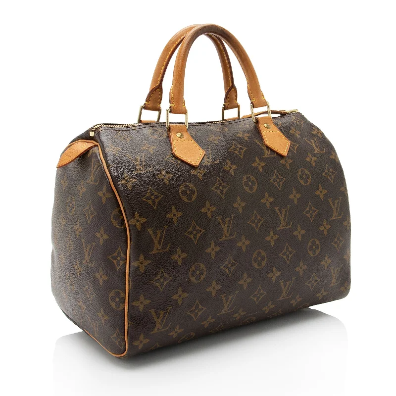 Louis Vuitton Monogram Canvas Speedy 30 Satchel (D4HONV)