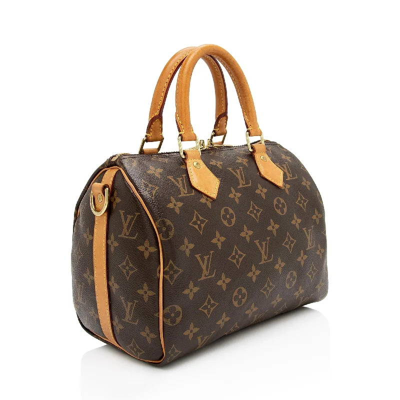 Louis Vuitton Monogram Canvas Speedy Bandouliere 25 Satchel (KnOiw7)