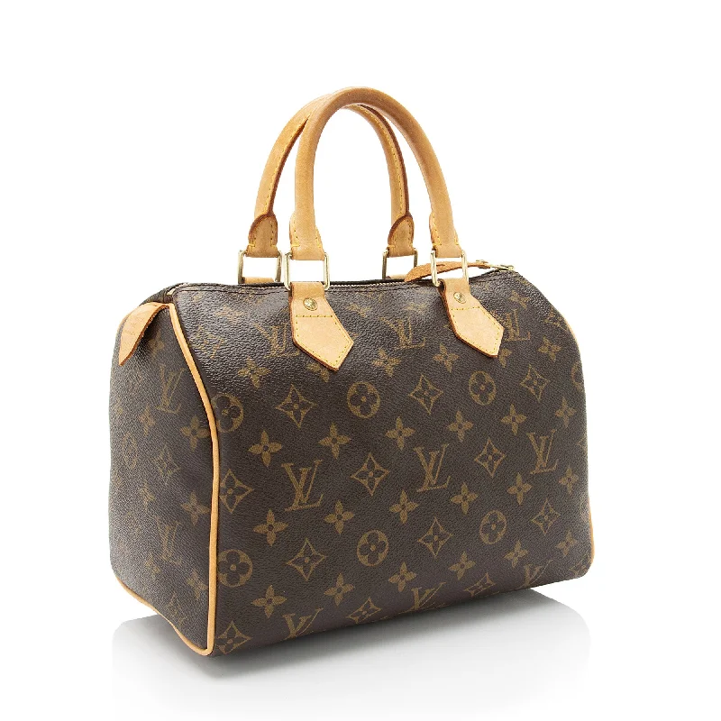 Louis Vuitton Monogram Canvas Speedy 25 Satchel (jH59Wo)