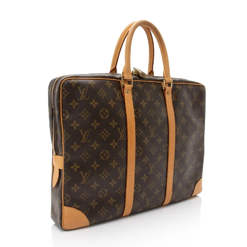 Louis Vuitton Monogram Canvas Porte Documents Voyage Bag (ajQncv)