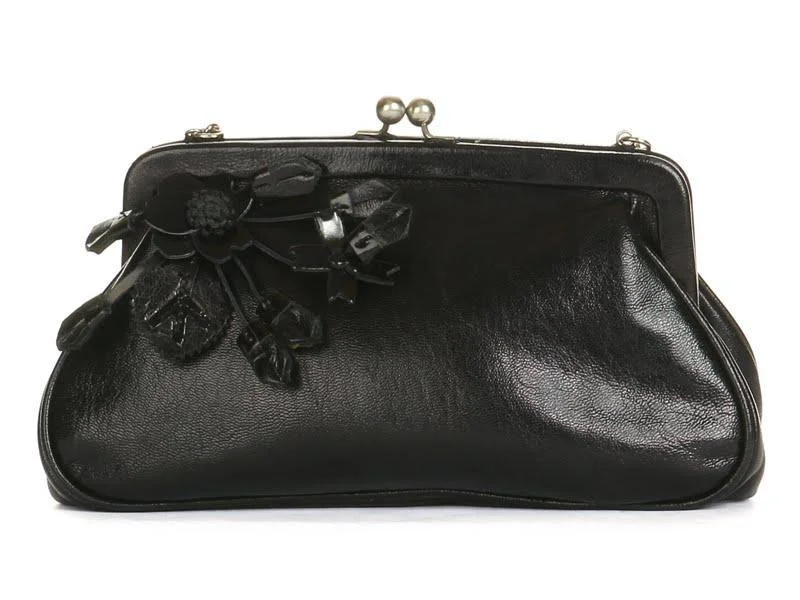 Prada Small Black Evening Bag