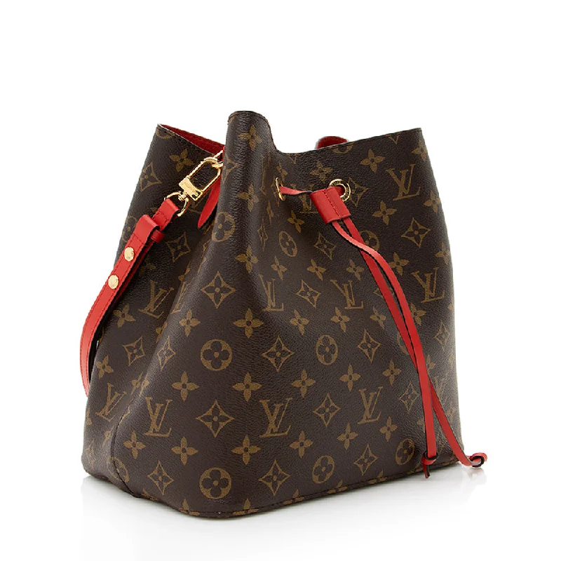 Louis Vuitton Monogram Canvas Neonoe Shoulder Bag (19060)