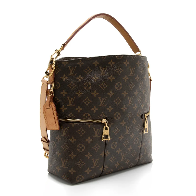 Louis Vuitton Monogram Canvas Melie Shoulder Bag (23440)