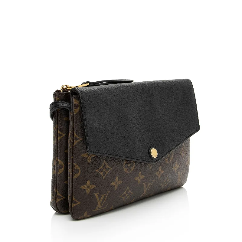 Louis Vuitton Monogram Canvas Twinset Shoulder Bag (6mMbf4)